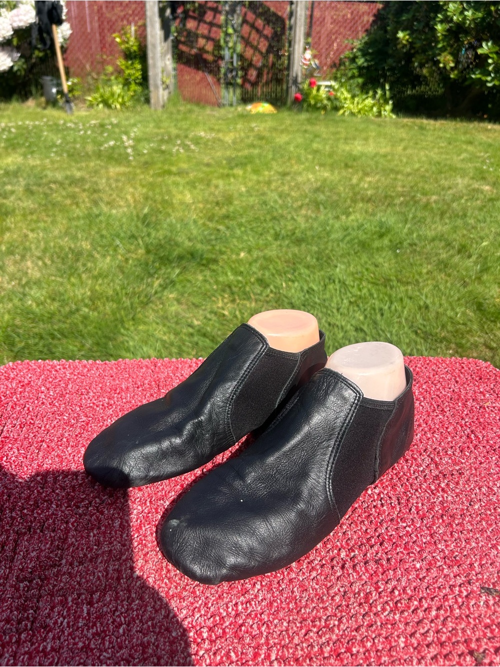 Revolution 859 Women’s Black Slip-On Dance/Practice Shoes Size 10M